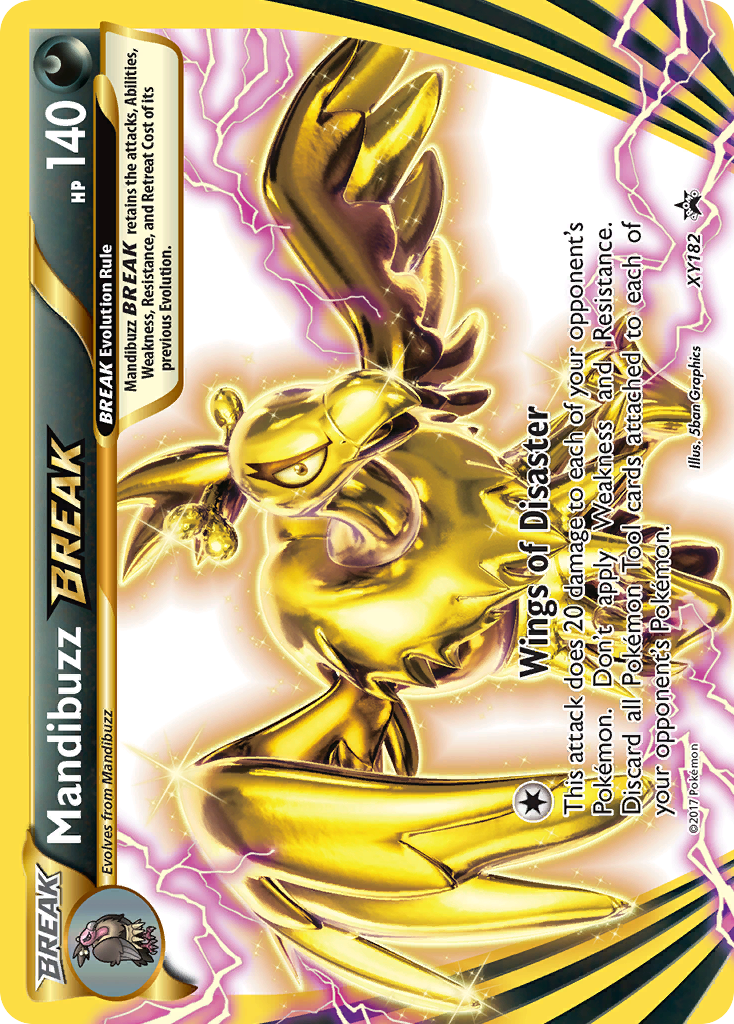 Mandibuzz BREAK XY182/211 - XY Promos Holofoil