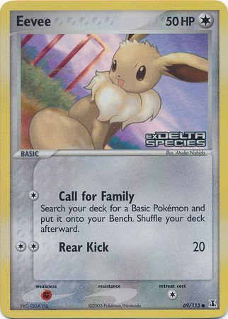 Eevee - 069/113 69/113 - Delta Species Reverse Holofoil
