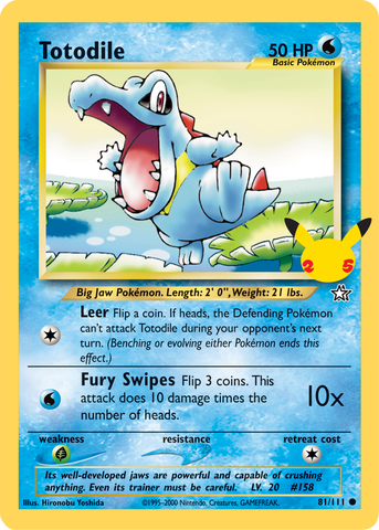 Totodile - First Partner Pack