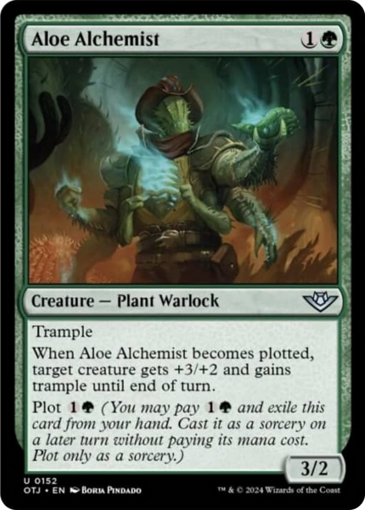 Aloe Alchemist (OTJ-152) - Outlaws of Thunder Junction