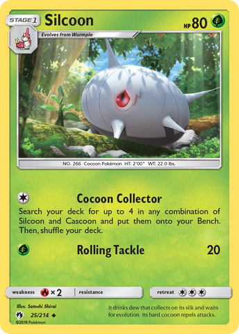 Silcoon/214 - SM  Lost Thunder