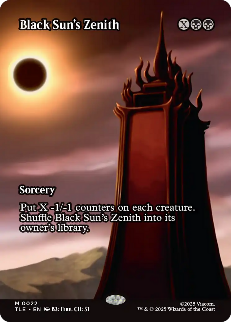 Black Sun's Zenith (Borderless) [Avatar: The Last Airbender: Eternal-Legal]