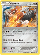 Heatran/119 - XY  Phantom Forces Holofoil