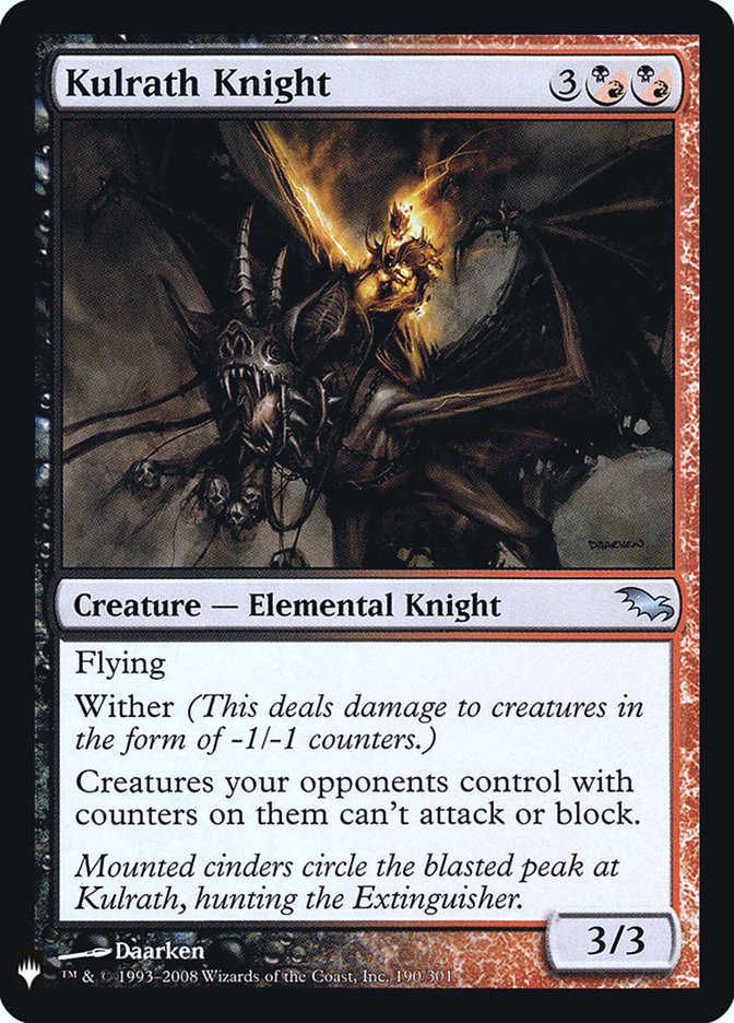 Kulrath Knight (LIST-190) - The List Foil