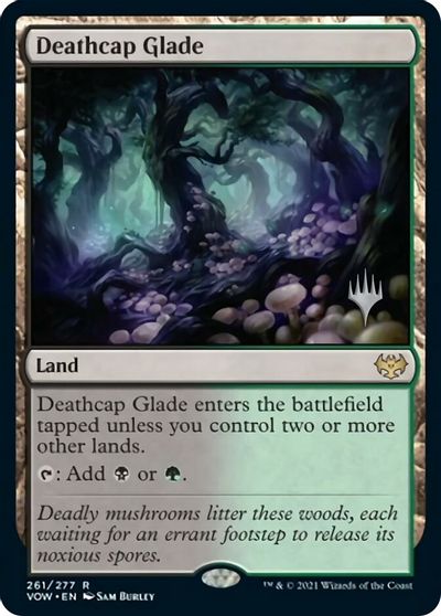 Deathcap Glade (PPDMU-261) - Innistrad: Crimson Vow Promos