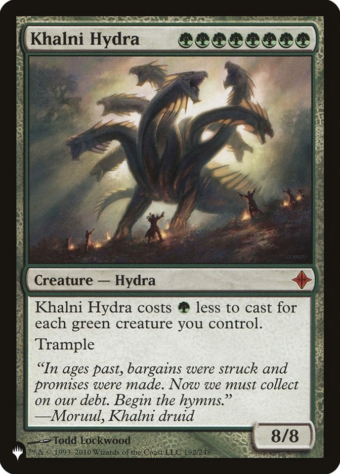 Khalni Hydra (LIST-192/248) - The List