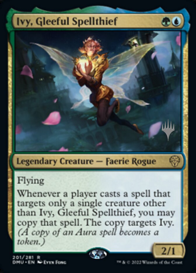 Ivy, Gleeful Spellthief (PPDMU-201) - Dominaria United Promos
