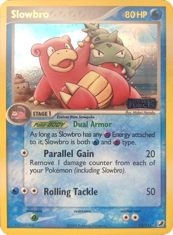 Slowbro/115 - Unseen Forces Reverse Holofoil