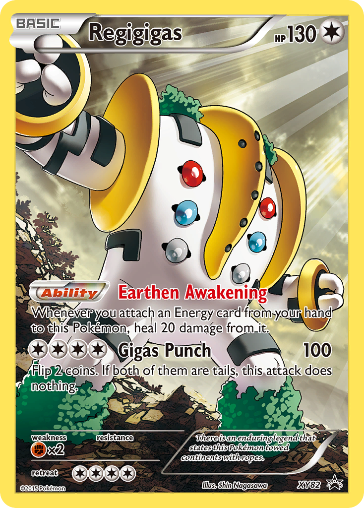 Regigigas (Full Art Promo) XY82/211 - XY Promos Holofoil