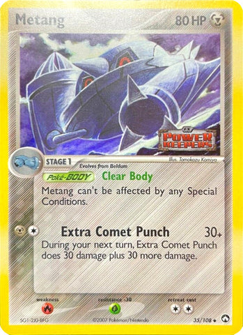 Metang/108 - Power Keepers Reverse Holofoil
