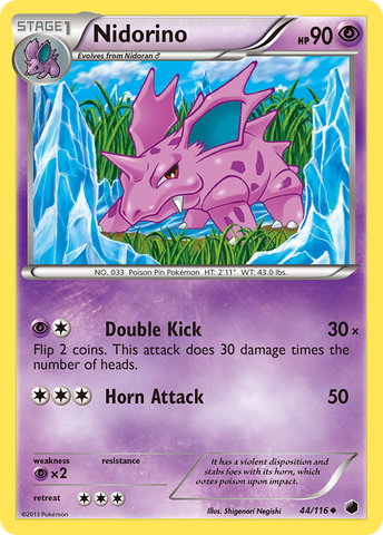 Nidorino/116 - Plasma Freeze