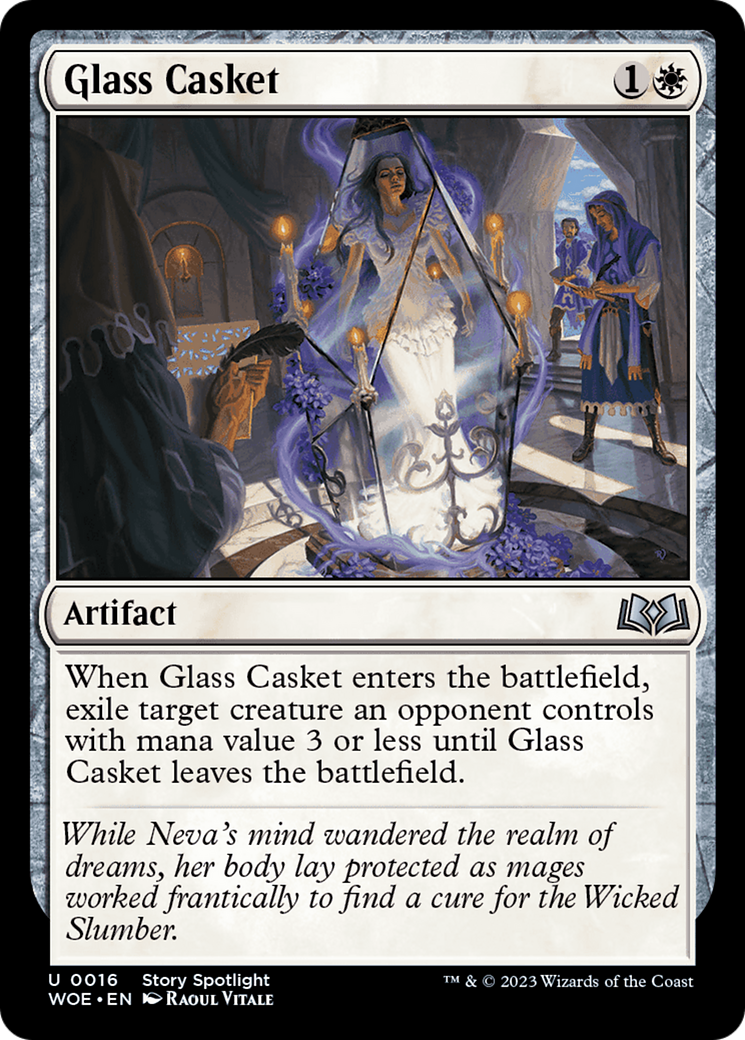 Glass Casket (WOE-016) - Wilds of Eldraine