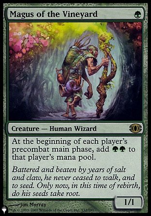 Magus of the Vineyard (LIST-132/180) - The List