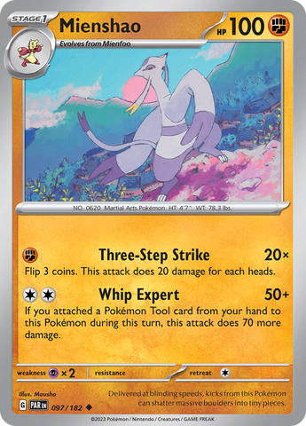 Mienshao - 097/182 97 - SV04 Paradox Rift