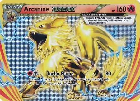 Arcanine BREAK - XY180 (XY Black Star Promos) - Jumbo Cards Holofoil