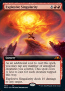 Explosive Singularity (Extended Art) (NEO-464) - Kamigawa: Neon Dynasty: (Extended Art)