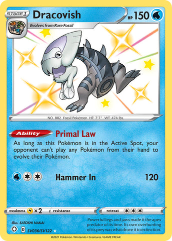 Dracovish SV036/122 - Shining Fates Shiny Vault Holofoil