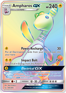 Ampharos GX (Secret)/181 - SM  Team Up Holofoil