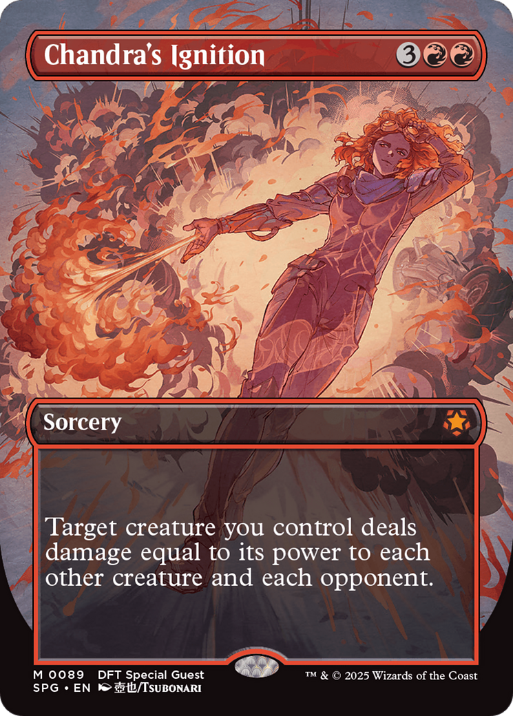 Chandra's Ignition (Borderless) - Special Guests Foil