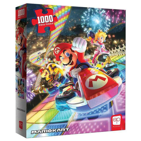 Super Mario Kart Rainbow Road 1000Pc Puzzle