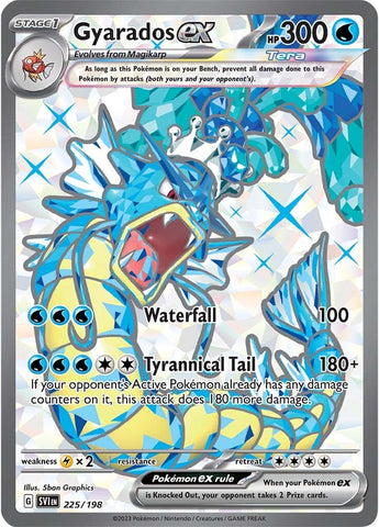 Gyarados ex - 225/198 225 - SV01 Scarlet & Violet Base Set Holofoil