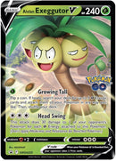 Alolan Exeggutor V - SWSH225 SWSH225 - Jumbo Cards Holofoil