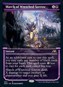 March of Wretched Sorrow (Showcase) (NEO-380) - Kamigawa: Neon Dynasty: (Showcase)