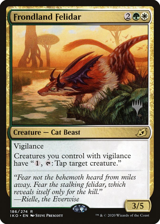 Frondland Felidar (PPIKO-186) - Ikoria: Lair of Behemoths Promos