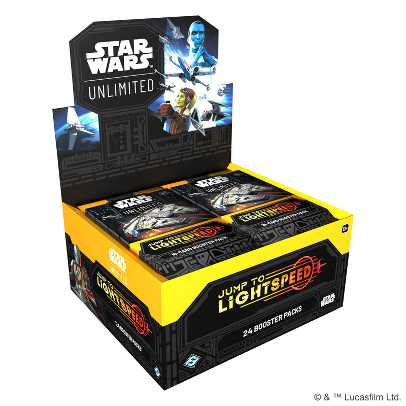 Star Wars Unlimited Jump to Light Speed Booster Box