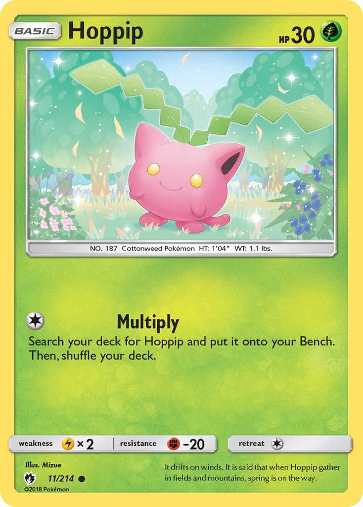 Hoppip (11) 11/214 - SM  Lost Thunder