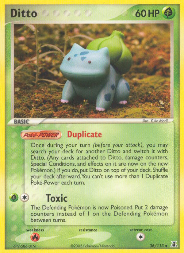 Ditto (Bulbasaur) 36/113 - Delta Species