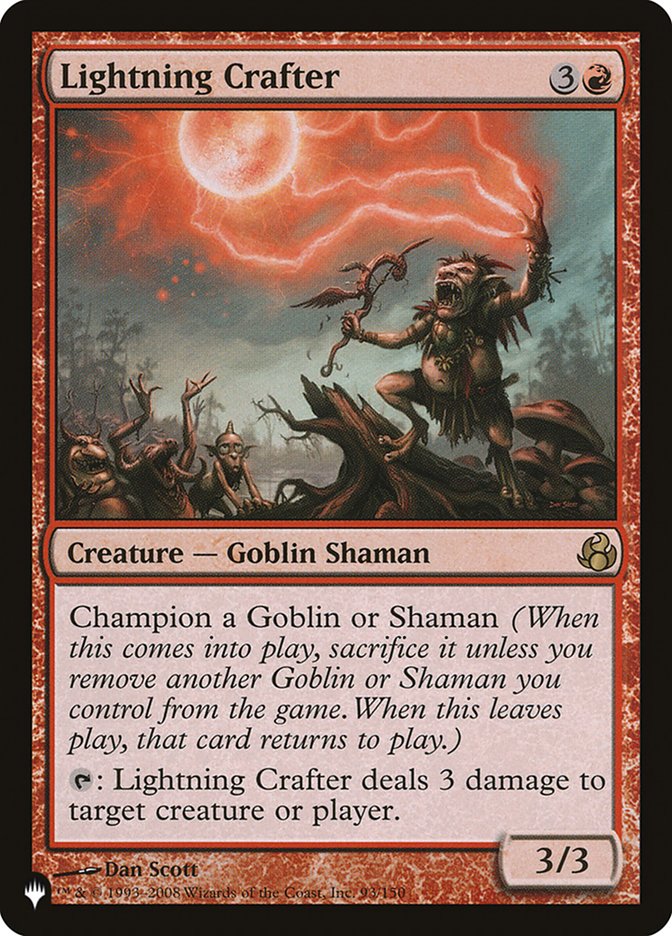 Lightning Crafter (LIST-93/150) - The List