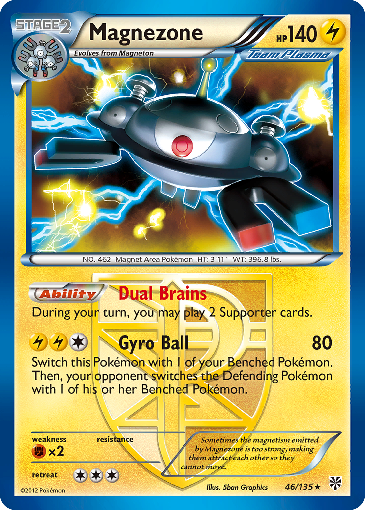 Magnezone (Team Plasma) 46/135 - Plasma Storm Holofoil