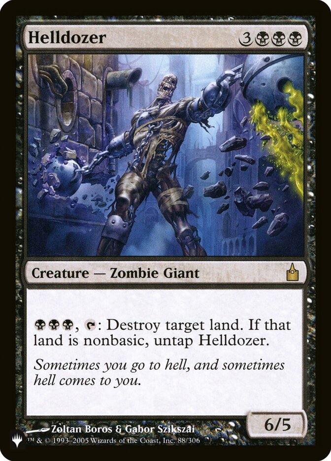 Helldozer (LIST-88/306) - The List