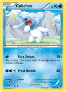 Cubchoo 21/111 - XY  Furious Fists