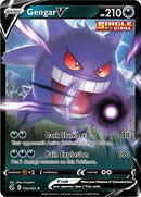 Gengar V 156/264 - SWSH08 Fusion Strike Holofoil