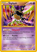 Sigilyph/116 - Plasma Freeze Holofoil