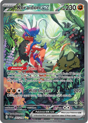 Koraidon ex - 247/198 247 - SV01 Scarlet & Violet Base Set Holofoil