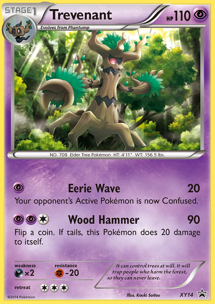 Trevenant - XY14 XY14/211 - XY Promos Holofoil