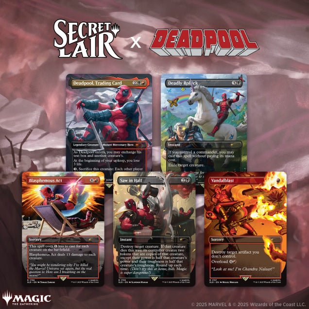 Secret Lair Drop Series Marvel Deadpool