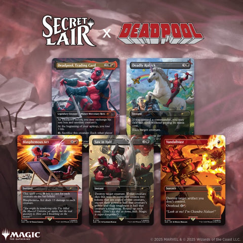 Secret Lair Drop Series Marvel Deadpool