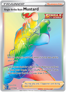 Single Strike Style Mustard (Secret)/163 - SWSH05 Battle Styles Holofoil