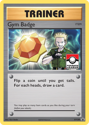 Gym Badge (Lt. Surge)/211 - XY Promos Holofoil