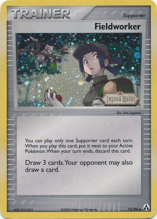 Fieldworker 73/92 - Legend Maker Reverse Holofoil