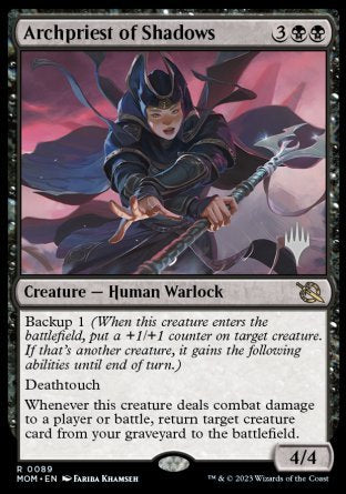 Archpriest of Shadows (PPMOM-089) - March of the Machine Promos