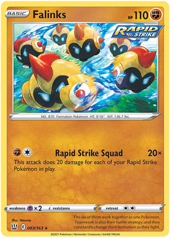 Falinks 83/163 - SWSH05 Battle Styles