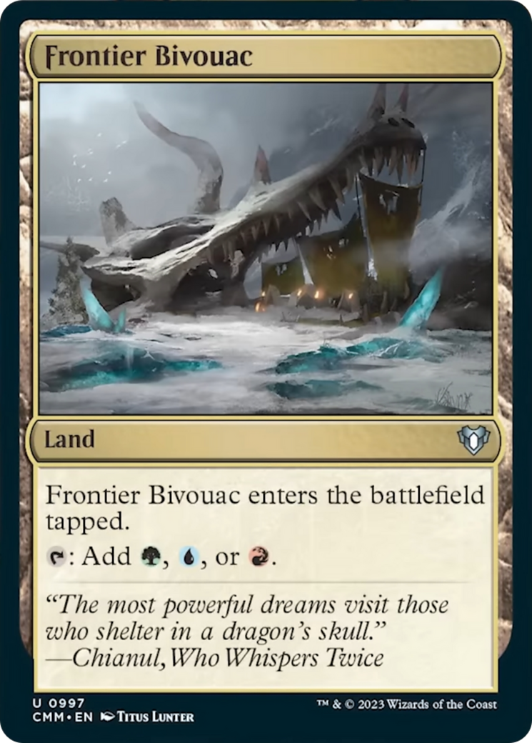 Frontier Bivouac (CMM-997) - Commander Masters