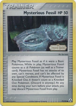 Mysterious Fossil/92 - Legend Maker Reverse Holofoil