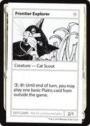 Frontier Explorer (No PW Symbol) (CMB1-) - Mystery Booster Playtest Cards 2021