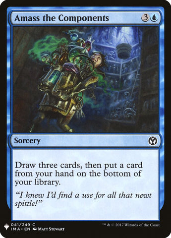 Amass the Components (LIST-041) - The List